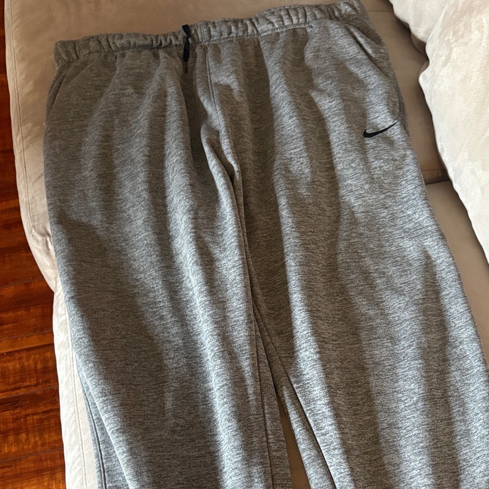 Nike Kids Heather Gray Joggers